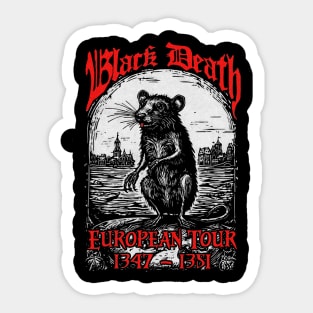 Black Death Sticker